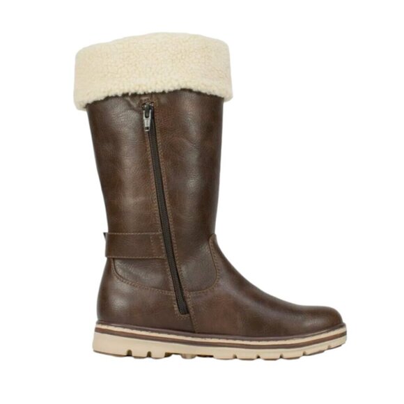 Cliffs by White Mountain Kesha Round Toe Brown Boots 10 - Picture 4 of 15